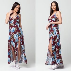 Mimi chica Floral maxi dress